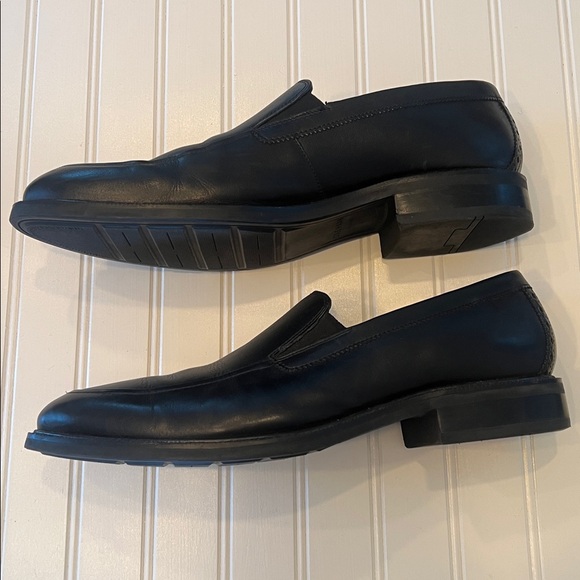Cole Haan Men's Size 12M Grand.OS Black Leather Slip On Loafers Dress Shoes - Picture 2 of 7